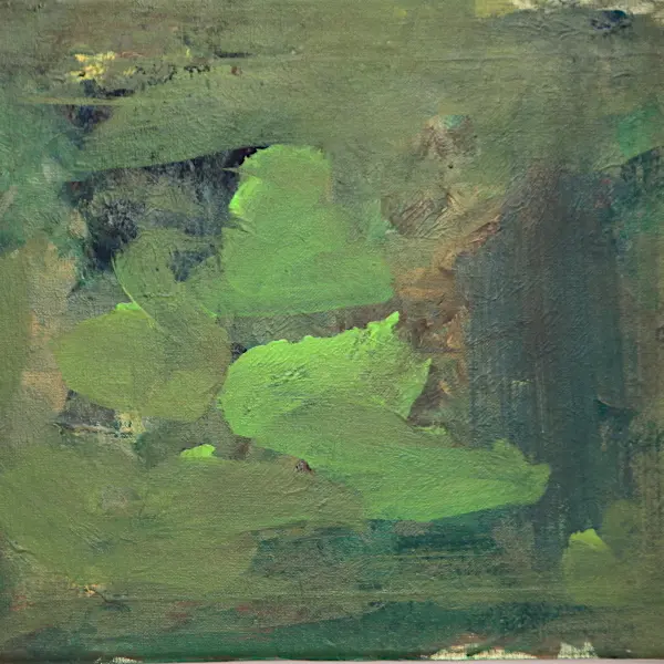 Untitled, 2010, acrylic on canvas, 45 x 30 cm